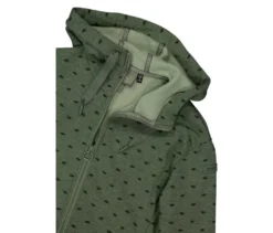 CMP Damen-Fleece-Jacke mit Kapuze, avocado