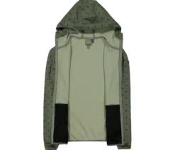 CMP Damen-Fleece-Jacke mit Kapuze, avocado