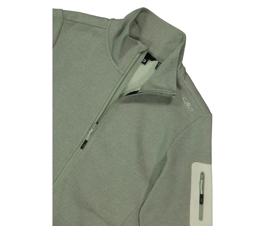 CMP Damen-Knit-Tech-Fleece, avocado-pistazie