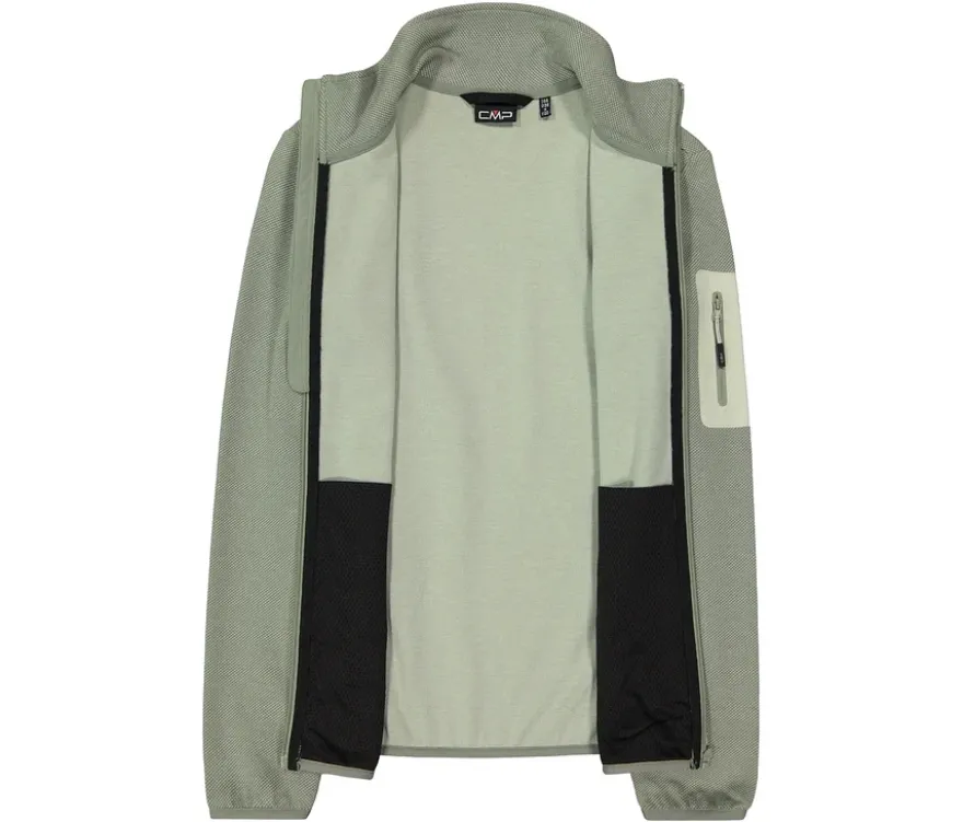 CMP Damen-Knit-Tech-Fleece, avocado-pistazie