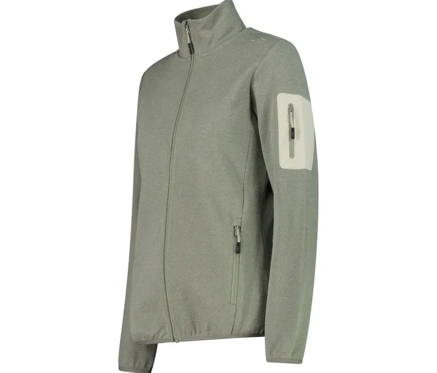 CMP Damen-Knit-Tech-Fleece, avocado-pistazie