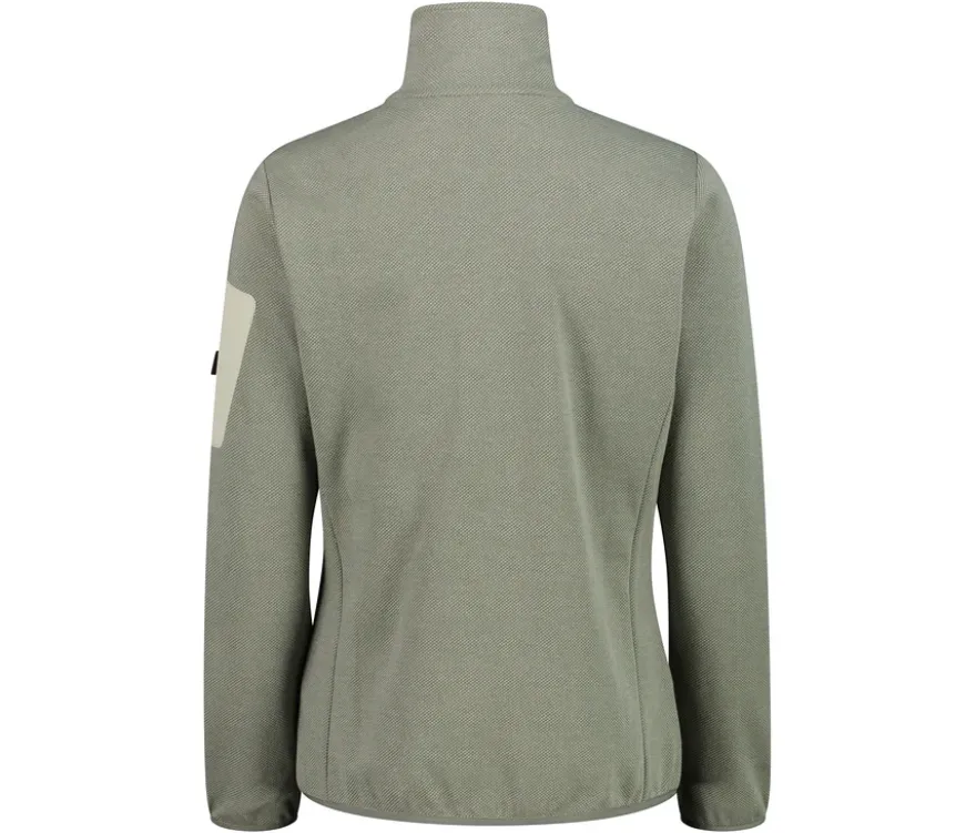 CMP Damen-Knit-Tech-Fleece, avocado-pistazie