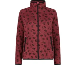 CMP Damen-Strickfleece-Jacke, beere