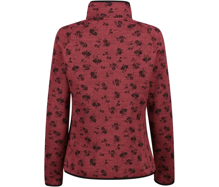 CMP Damen-Strickfleece-Jacke, beere