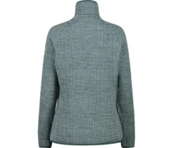 CMP Damen-Strickfleece-Jacke, grün