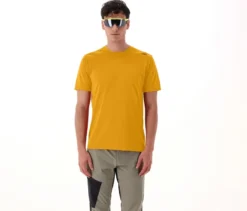 CMP Herren-T-Shirt aus Piquéstrick, curcuma