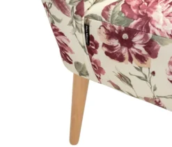Cocktail-Sessel »Fiona«, floral beige
