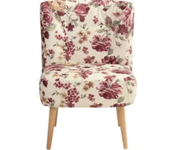 Cocktail-Sessel »Fiona«, floral beige