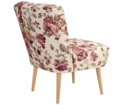 Cocktail-Sessel »Fiona«, floral beige