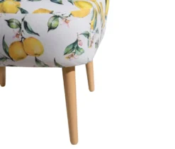 Cocktailsessel »Fiona« mit Zitronen-Print