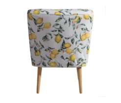 Cocktailsessel »Fiona« mit Zitronen-Print