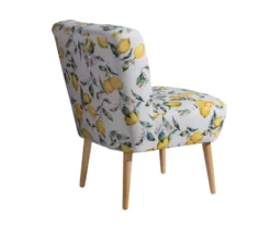 Cocktailsessel »Fiona« mit Zitronen-Print