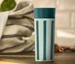 Coffee-to-go-Becher, Streifen