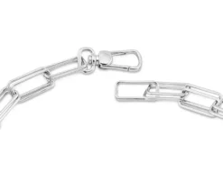 Collier, 925er Sterlingsilber, rhodiniert