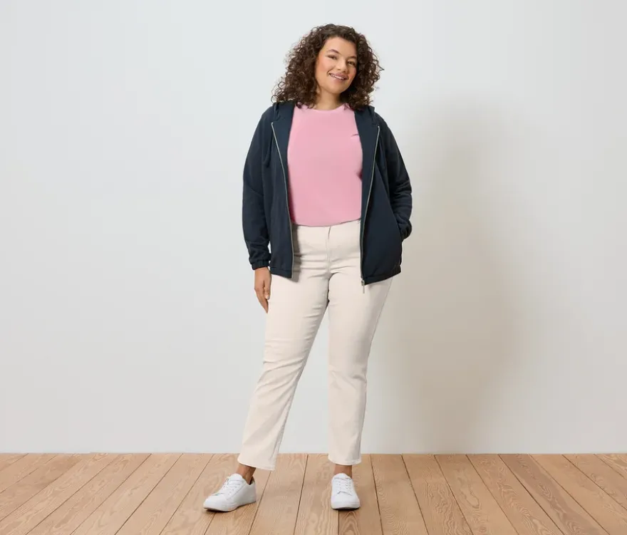Colored Jeans ‒ Fit »Emma«, creme