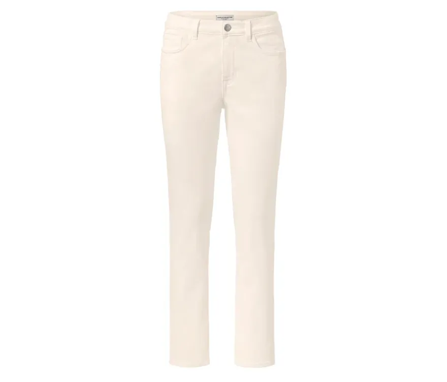Colored Jeans ‒ Fit »Emma«, cremeweiß