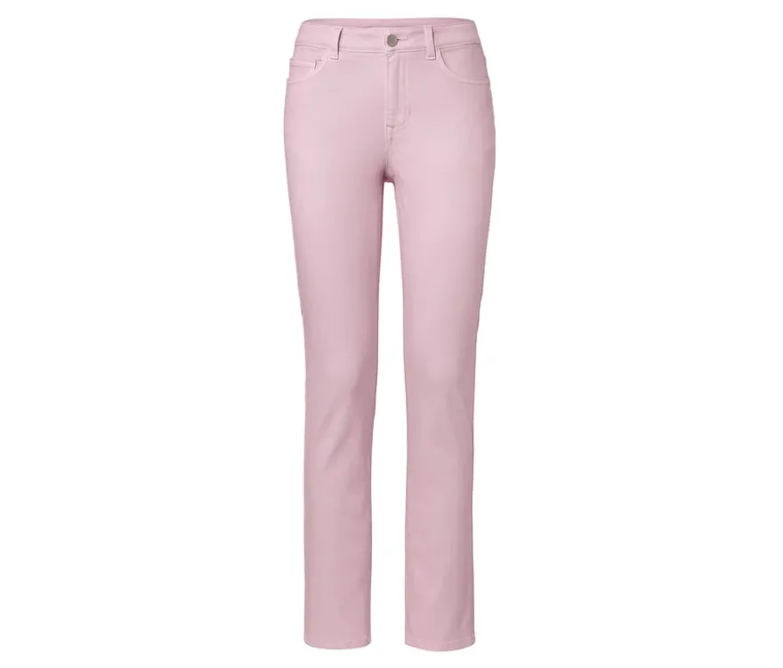 Colored Jeans – Fit »Emma«, rosé