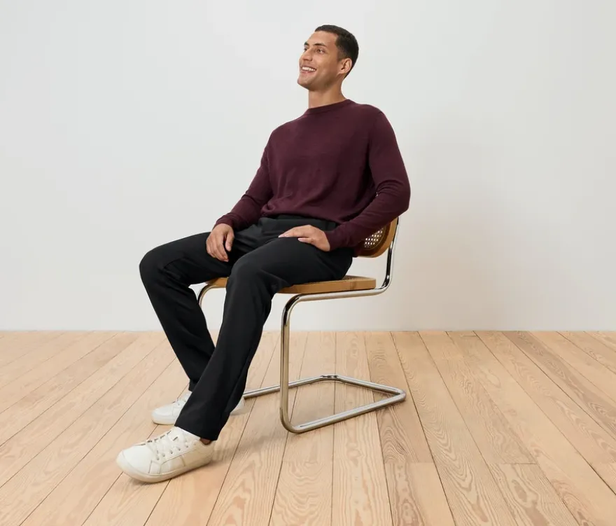 Comfort-Stretch-Hose, schwarz
