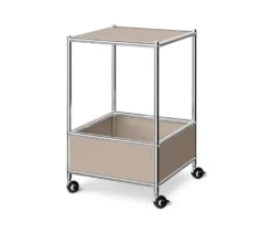 Couchtisch Metall »CN3«, taupe