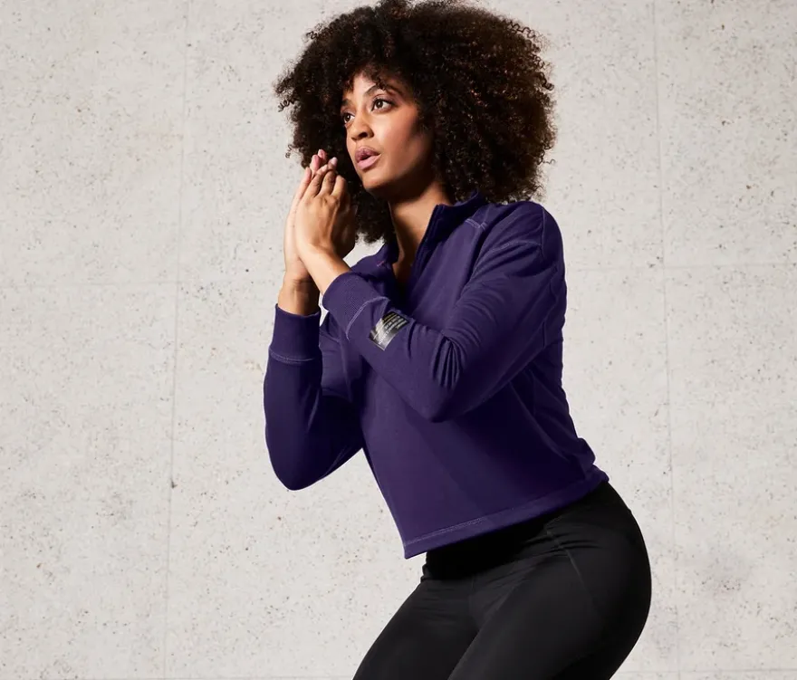 Cropped-Fitness-Longsleeve