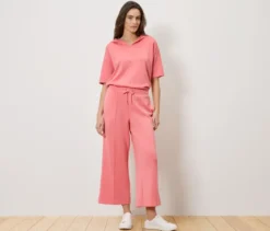 Culotte aus Modal-Mix, korallrosa
