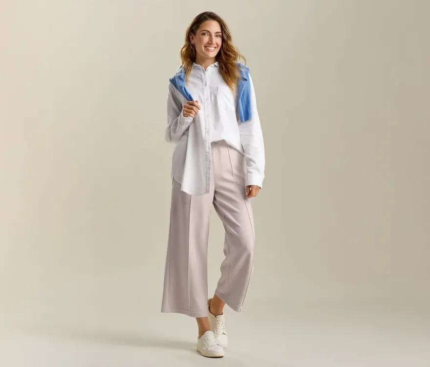 Culotte aus Modal-Mix, sand