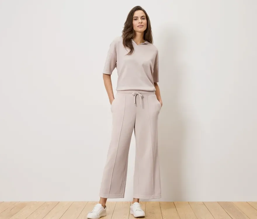 Culotte aus Modal-Mix, sand