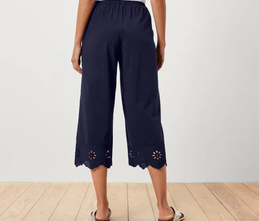 Culotte mit Stickerei