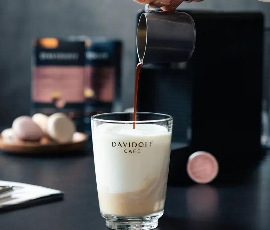 DAVIDOFF CAFÉ Crema Intense Lungo - 10 x 10 Kapseln