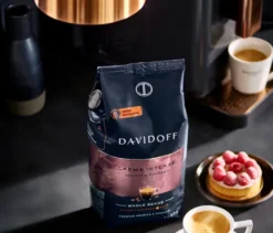 DAVIDOFF CAFÉ Crema Intense - 8 x 1 kg Ganze Bohne