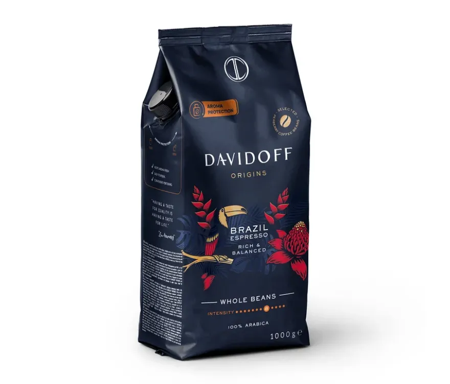 DAVIDOFF CAFÉ ORIGINS Brazil - 1 kg Ganze Bohne