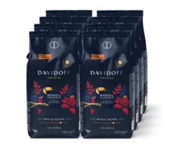 DAVIDOFF CAFÉ ORIGINS Brazil - 8 x 1 kg Ganze Bohne