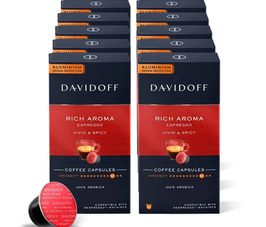 DAVIDOFF CAFÉ Rich Aroma Espresso - 10 x 10 Kapseln
