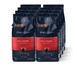 DAVIDOFF CAFÉ Rich Aroma - 8 x 1 kg Ganze Bohne