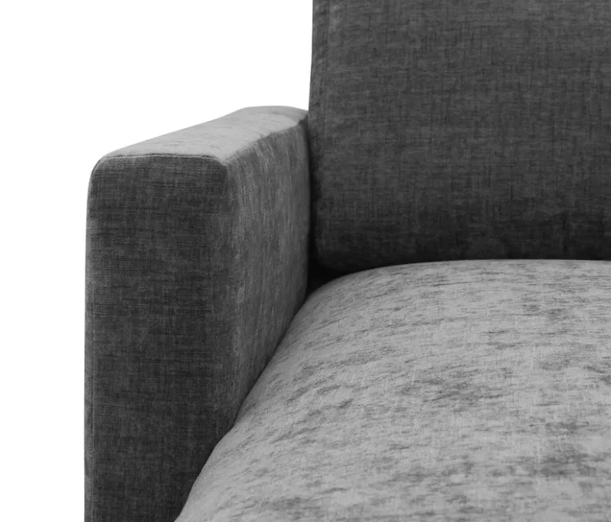 DDOMO Longchair »Sonderburg« links, anthrazit