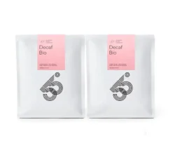55 Degrees – Decaf Omni-Roast Bio, entkoffeiniert - 2 x 1 kg Ganze Bohne