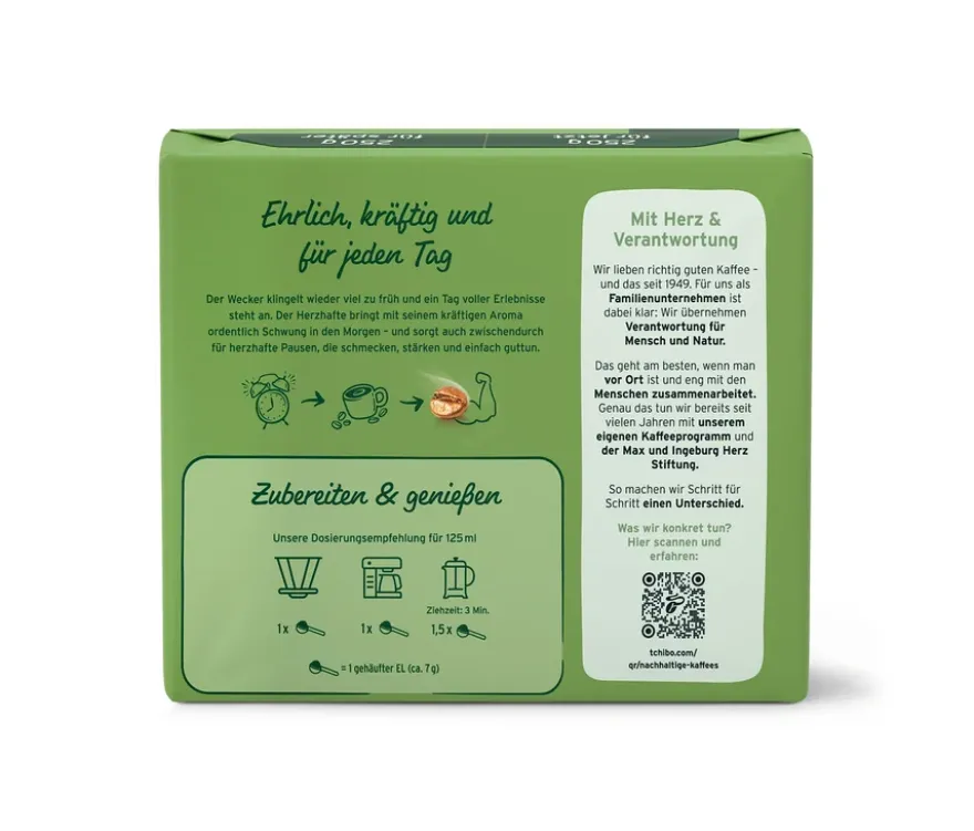 Der Herzhafte - 500 g Gemahlen
