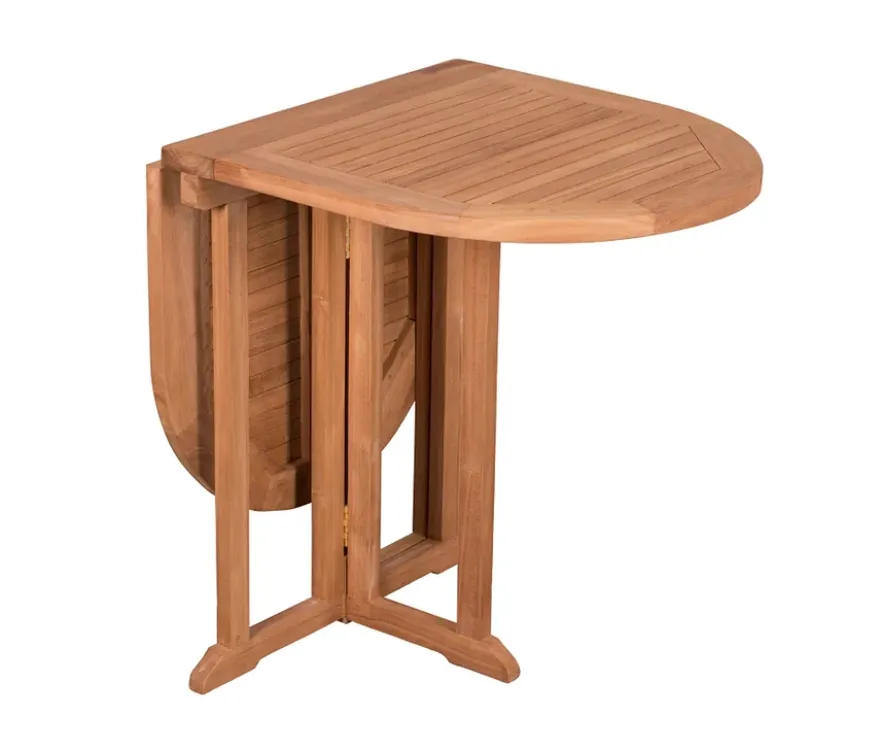 deVries Balkontisch, Teak, 60 x 120