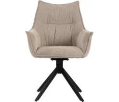 deVries Diningsessel »Ginosa«, drehbar, beige