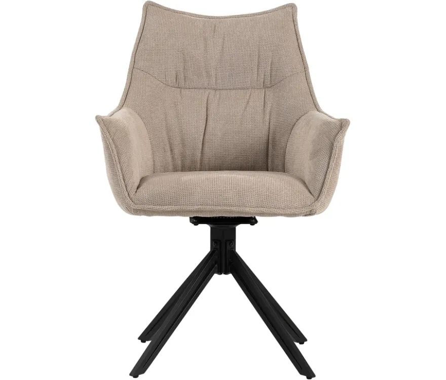 deVries Diningsessel »Ginosa«, drehbar, beige