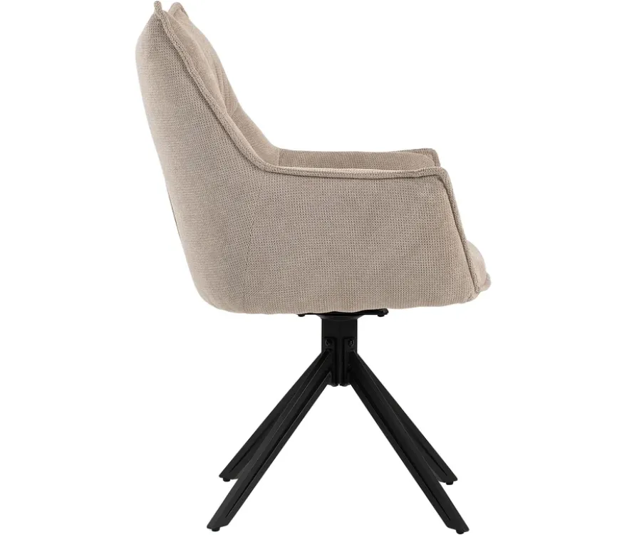 deVries Diningsessel »Ginosa«, drehbar, beige