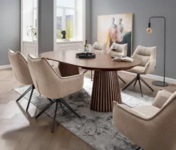deVries Diningsessel »Ginosa«, drehbar, beige