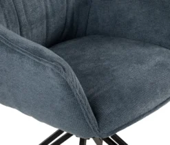 deVries Diningsessel »Ginosa«, drehbar, blau