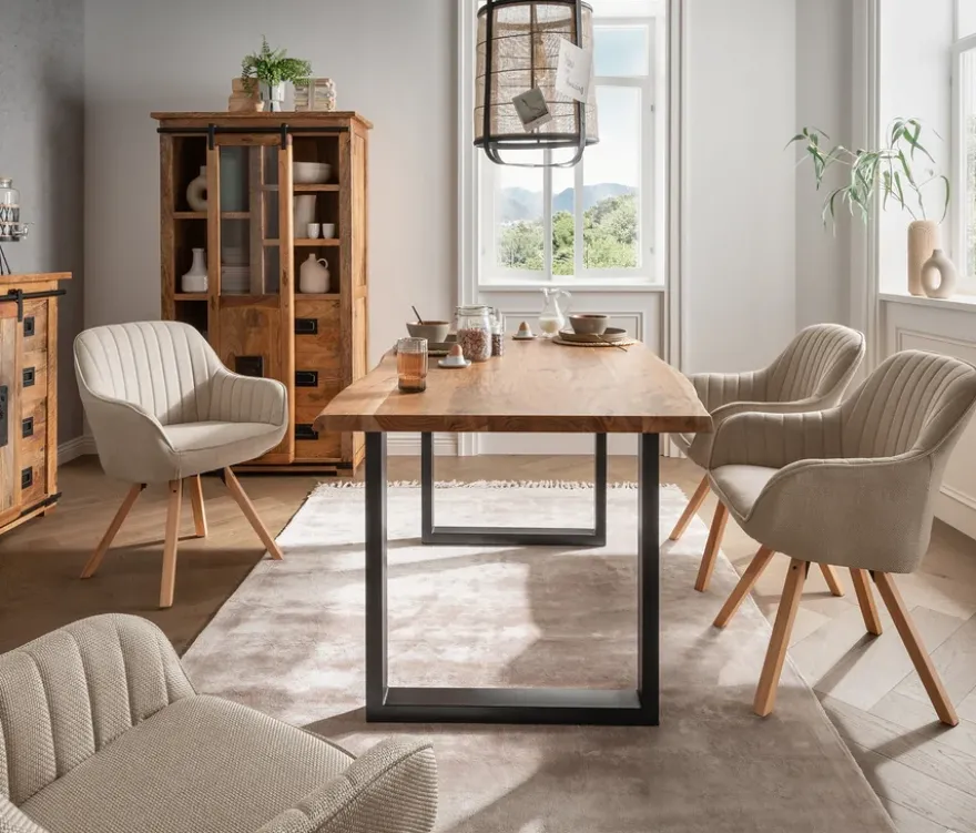 deVries Diningsessel »Matera«, beige