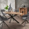 deVries Diningsessel »San Carlo«, dark grey
