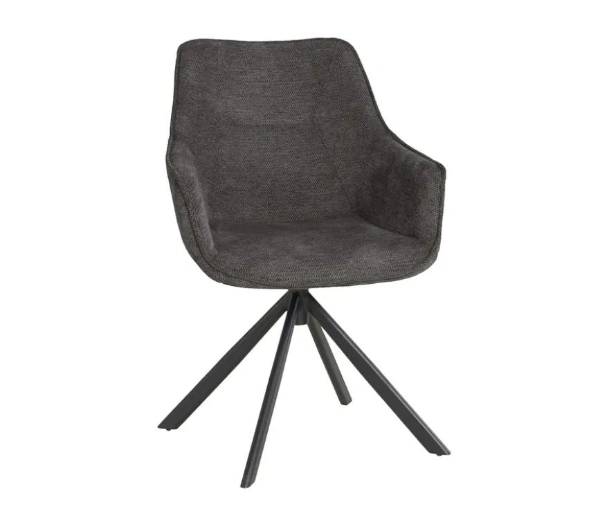 deVries Diningsessel »San Carlo«, dark grey