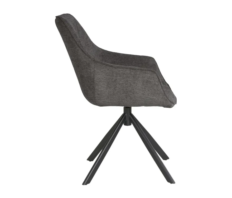 deVries Diningsessel »San Carlo«, dark grey