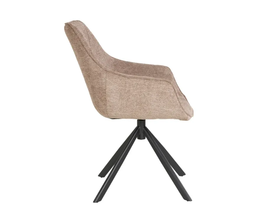 deVries Diningsessel »San Carlo«, light brown