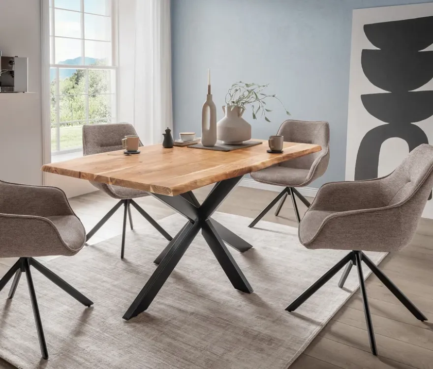 deVries Diningsessel »San Carlo«, light brown
