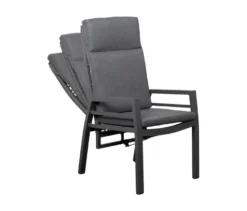 deVries Dining-Set, steingrau/rope